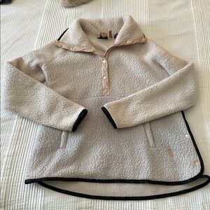 Women's White Fleece polartec